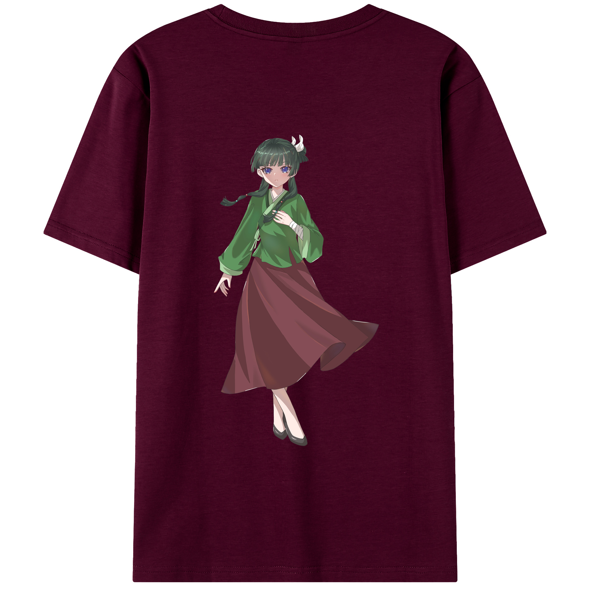 （画像用） 薬屋のひとりごと The Apothecary Diaries レディース半袖Tシャツ(バックプリント)